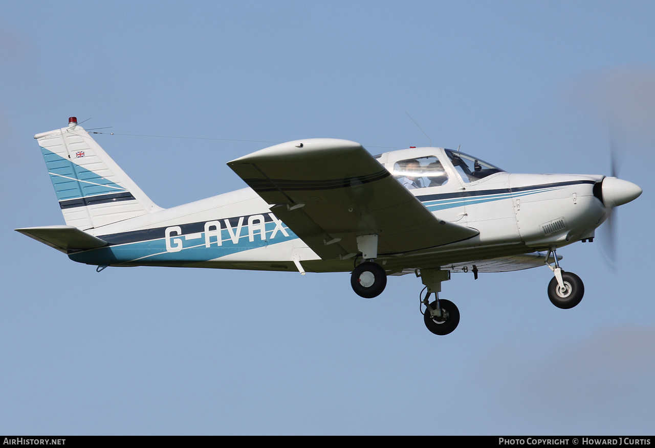 Aircraft Photo of G-AVAX | Piper PA-28-180 Cherokee C | AirHistory.net #296622