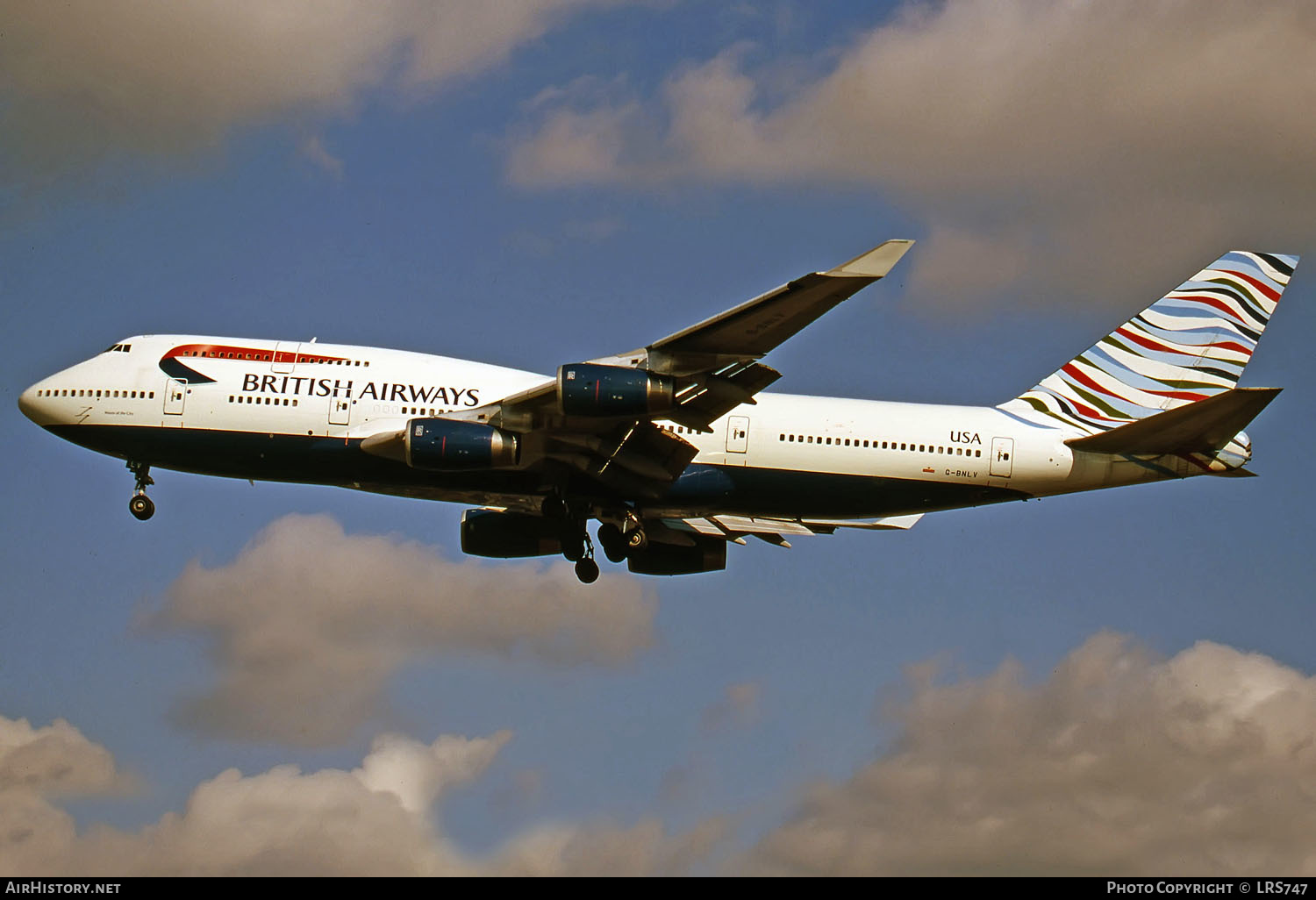 Aircraft Photo of G-BNLV | Boeing 747-436 | British Airways | AirHistory.net #296629