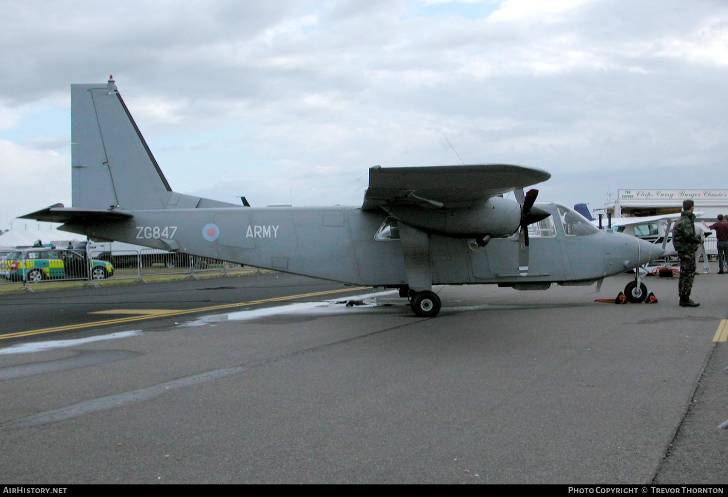 Aircraft Photo of ZG847 | Britten-Norman BN-2T Defender AL1 | UK - Army | AirHistory.net #296644