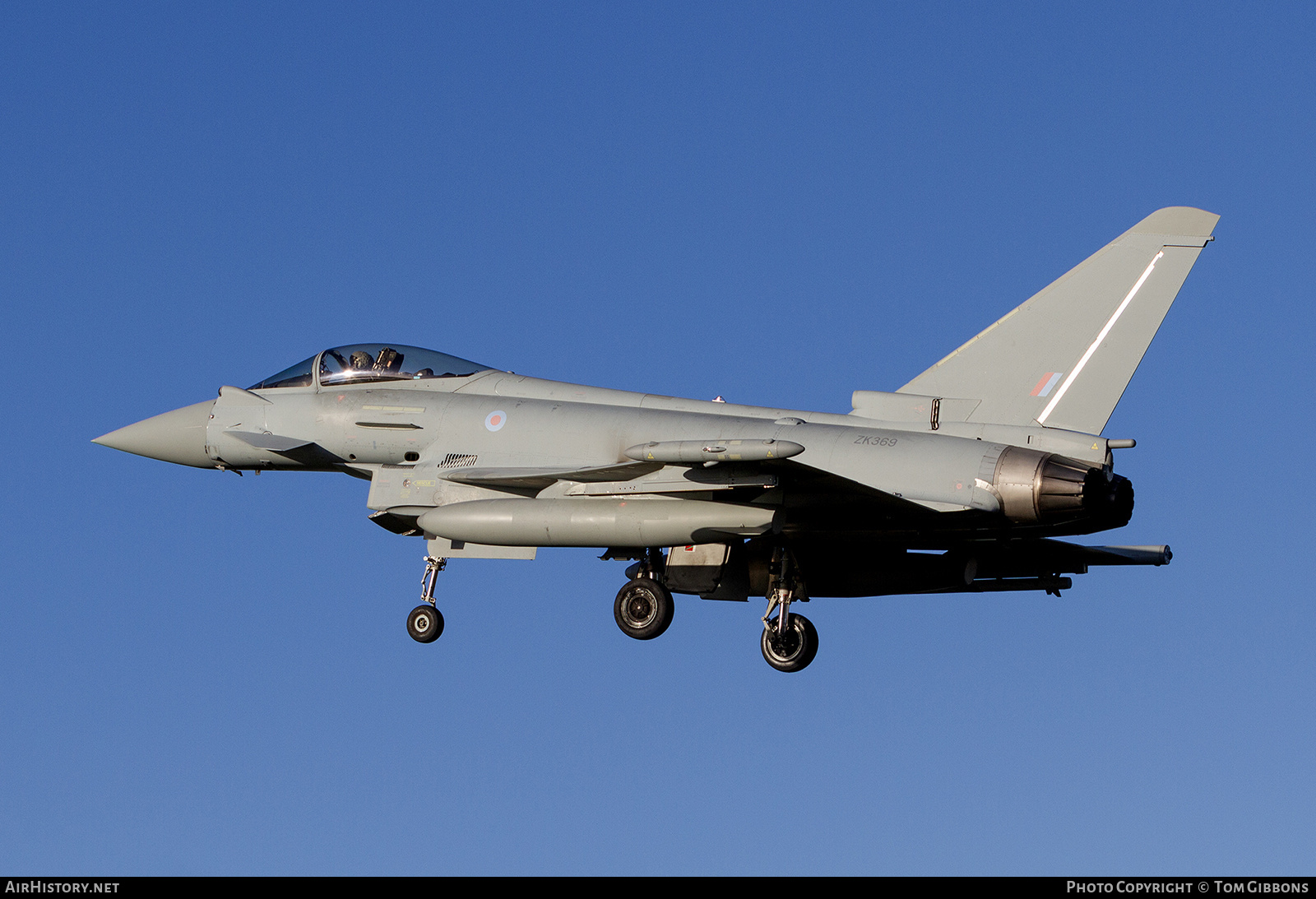 Aircraft Photo of ZK369 | Eurofighter EF-2000 Typhoon FGR4 | UK - Air Force | AirHistory.net #296663