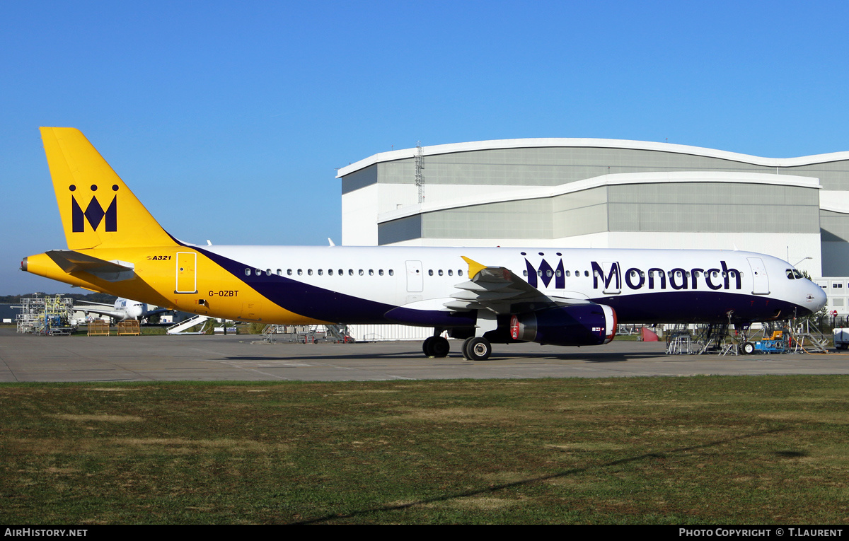 Aircraft Photo of G-OZBT | Airbus A321-231 | Monarch Airlines | AirHistory.net #296678