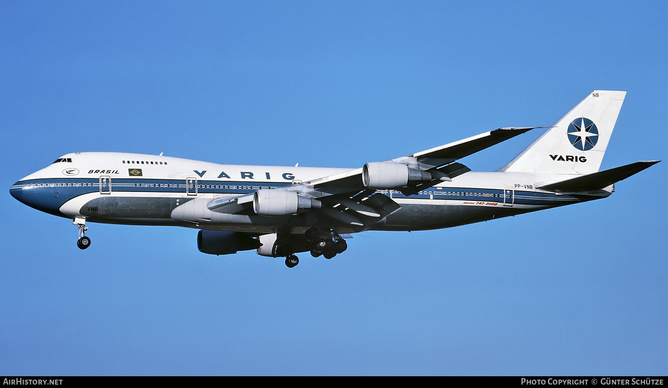 Aircraft Photo of PP-VNB | Boeing 747-2L5BM | Varig | AirHistory.net #296685