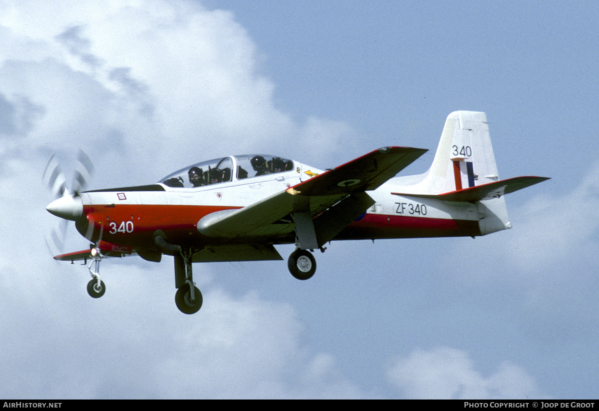 Aircraft Photo of ZF340 | Short S-312 Tucano T1 | UK - Air Force | AirHistory.net #296686