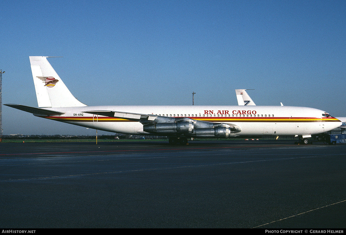 Aircraft Photo of 5N-ARQ | Boeing 707-338C | RN Air Cargo | AirHistory.net #296687