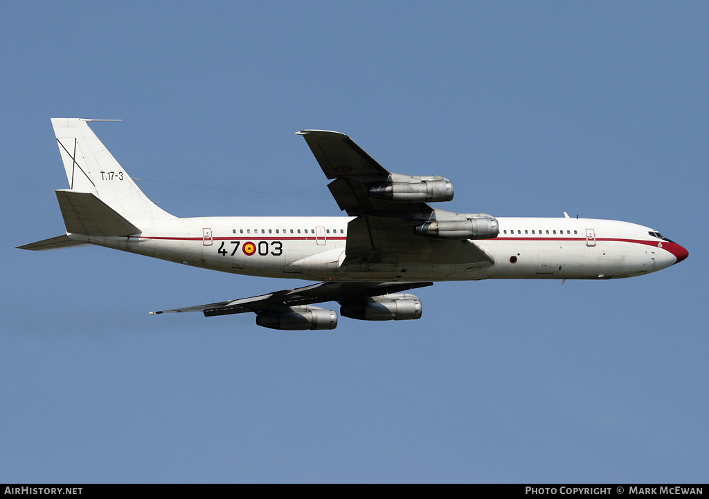 Aircraft Photo of T17-3 | Boeing 707-368C(KC) | Spain - Air Force | AirHistory.net #296694