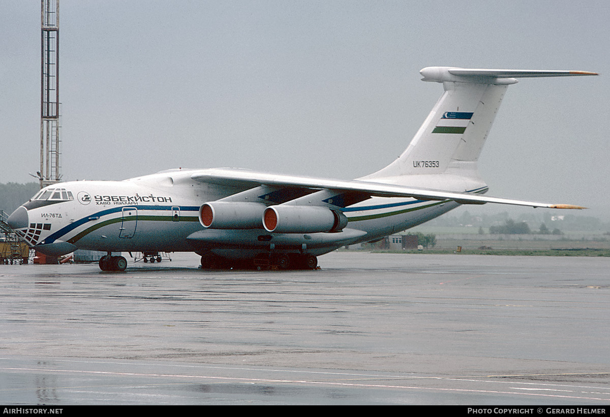 Aircraft Photo of UK-76353 | Ilyushin Il-76TD | Uzbekistan Airways | AirHistory.net #296705