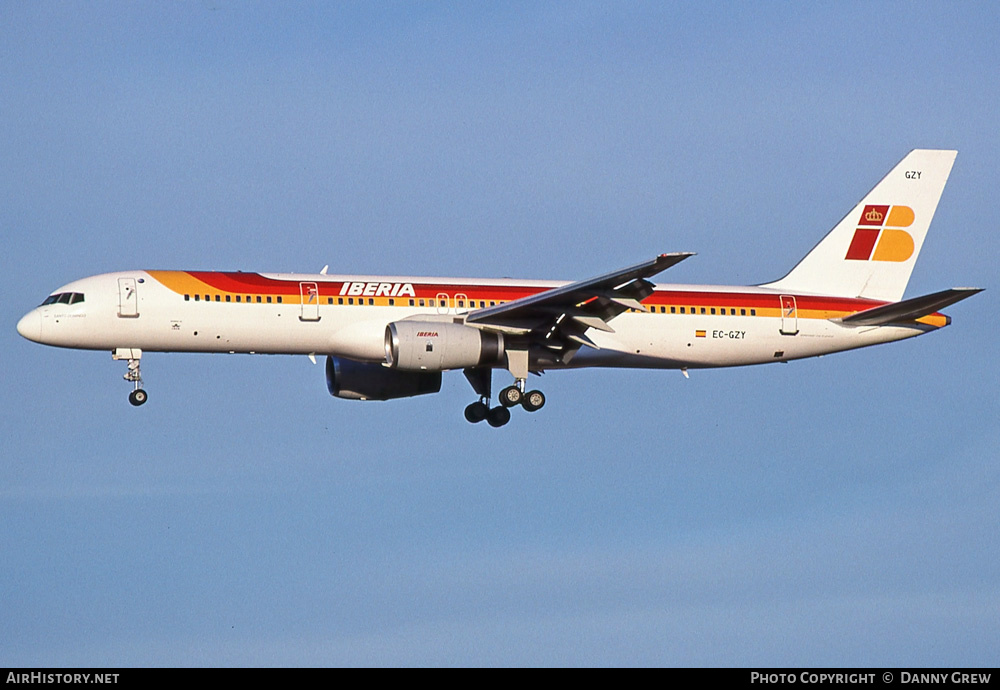 Aircraft Photo of EC-GZY | Boeing 757-256 | Iberia | AirHistory.net #296716