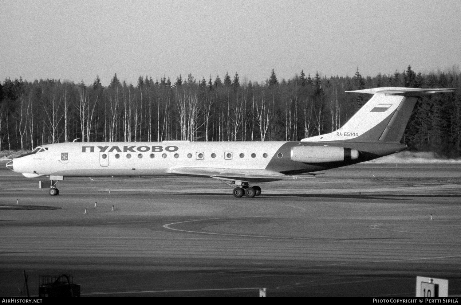 Aircraft Photo of RA-65144 | Tupolev Tu-134A-3 | Pulkovo Airlines | AirHistory.net #296717