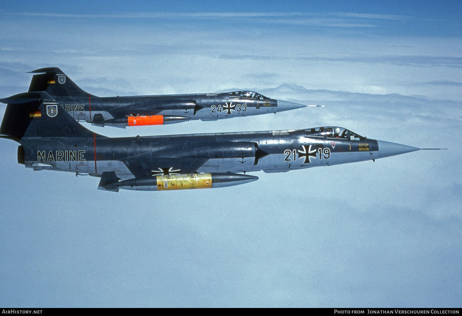 Aircraft Photo of 2119 | Lockheed RF-104G Starfighter | Germany - Navy | AirHistory.net #296722