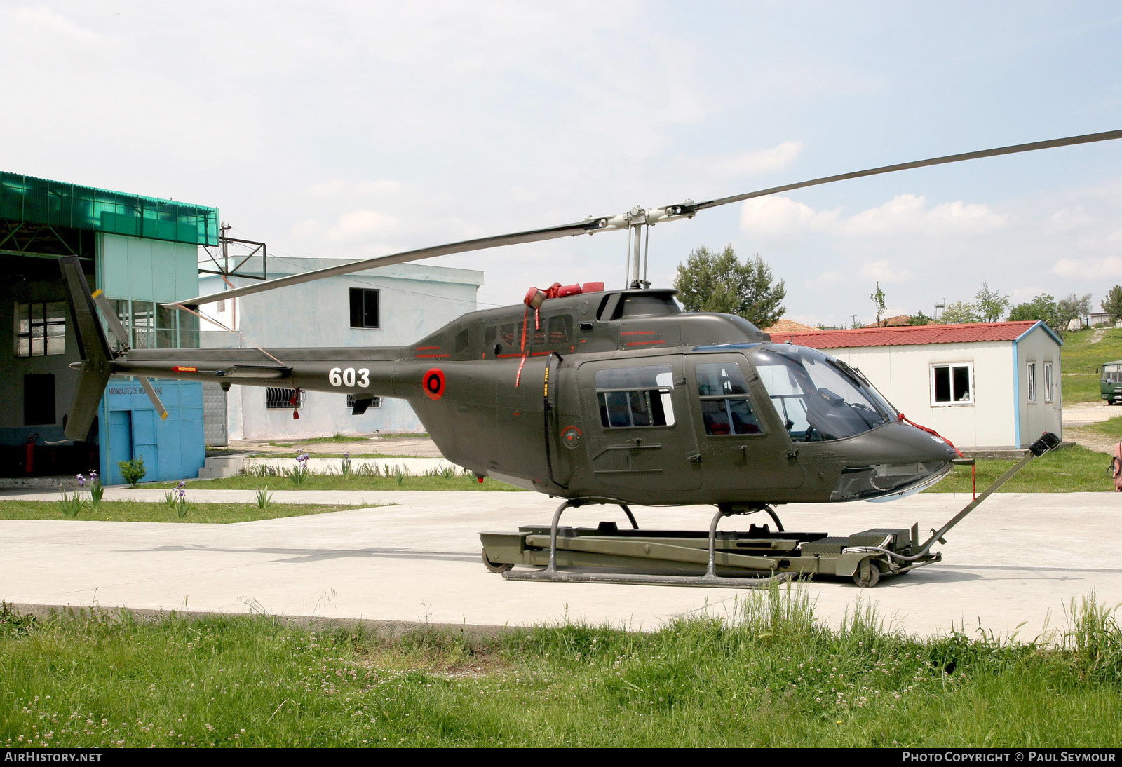 Aircraft Photo of 603 | Bell AB-206C-1 JetRanger | Albania - Air Force | AirHistory.net #296725