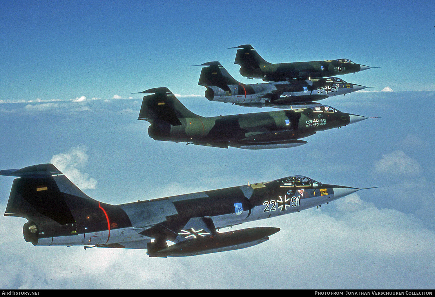 Aircraft Photo of 2291 | Lockheed F-104G Starfighter | Germany - Air Force | AirHistory.net #296731