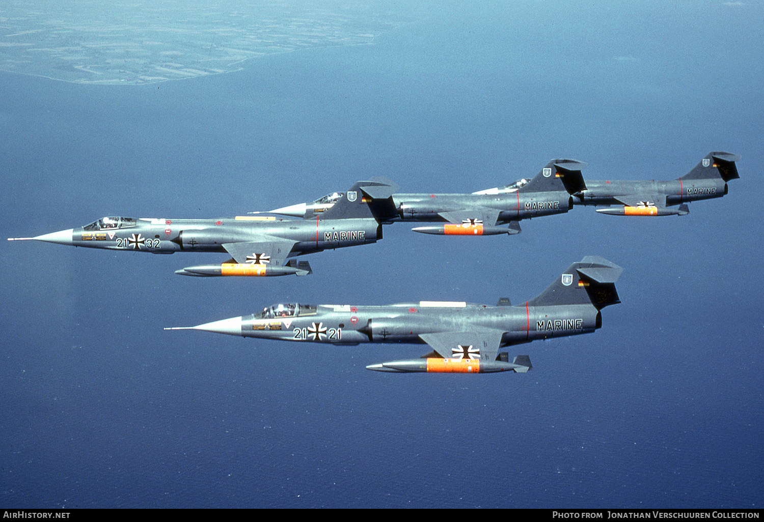 Aircraft Photo of 2121 | Lockheed RF-104G Starfighter | Germany - Navy | AirHistory.net #296738