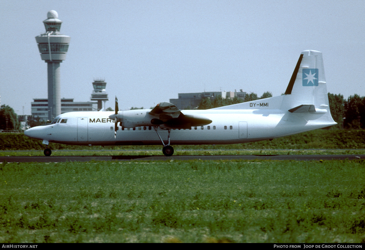Aircraft Photo of OY-MMI | Fokker 50 | Maersk Air | AirHistory.net #296759