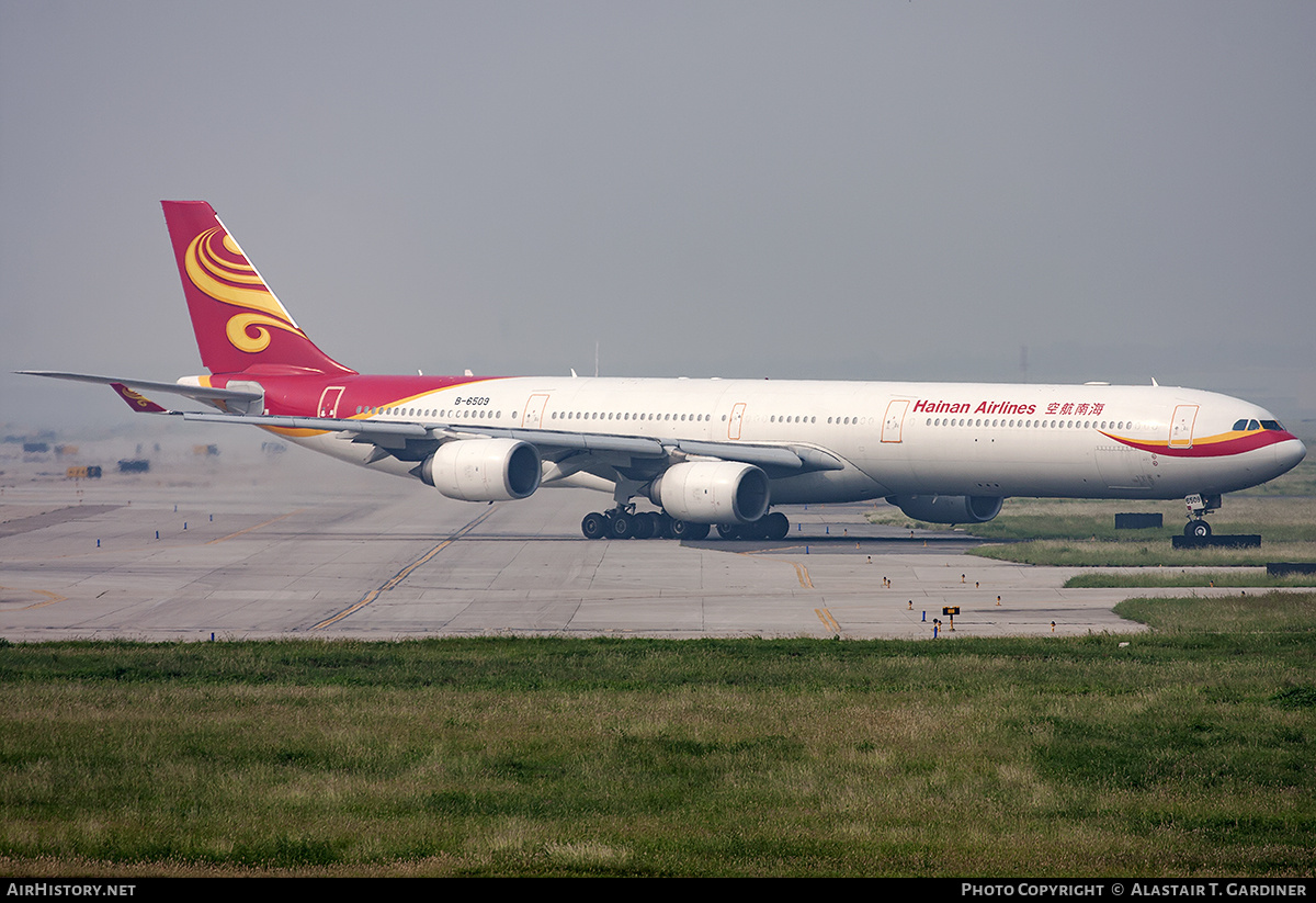 Aircraft Photo of B-6509 | Airbus A340-642 | Hainan Airlines | AirHistory.net #296763