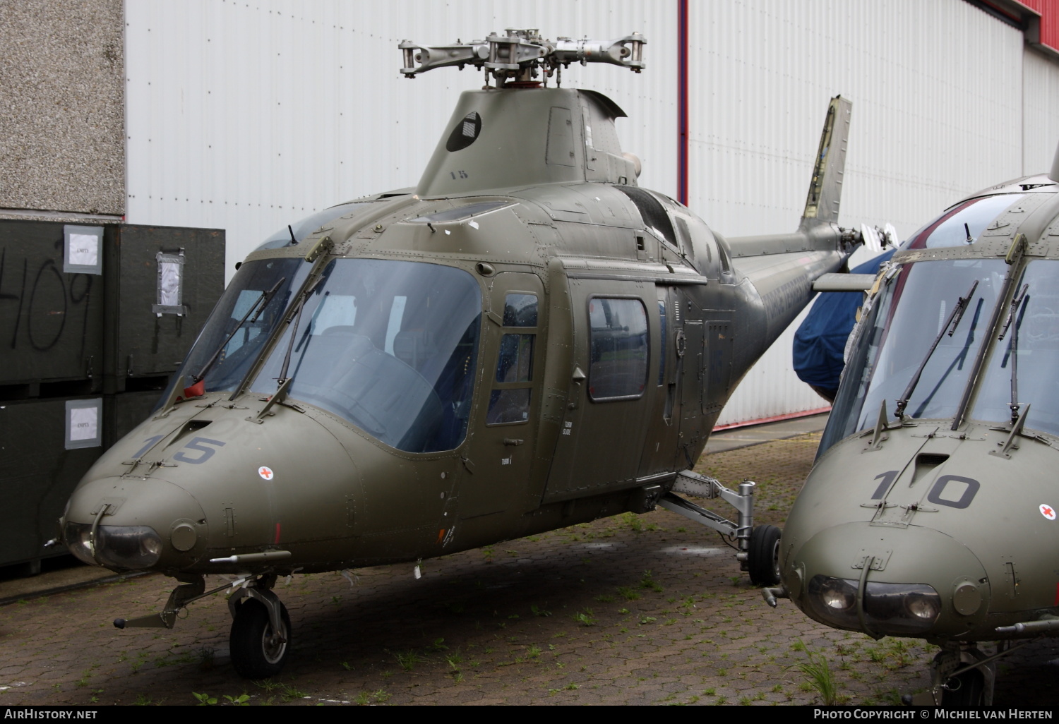 Aircraft Photo of H15 | Agusta A-109HO (A-109BA) | Belgium - Army | AirHistory.net #296787