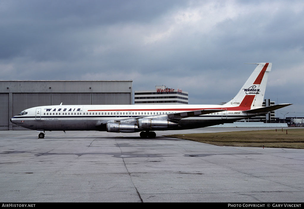 Aircraft Photo of C-FFAN | Boeing 707-311C | Wardair Canada | AirHistory.net #296795