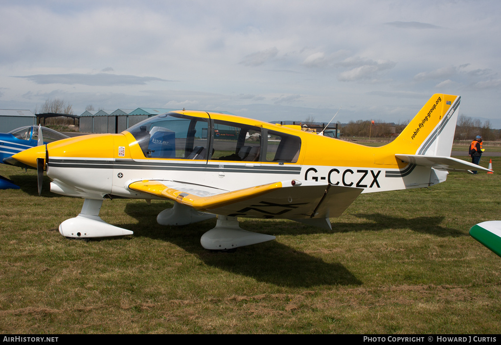 Aircraft Photo of G-CCZX | Robin DR-400-180 Regent | AirHistory.net #296797