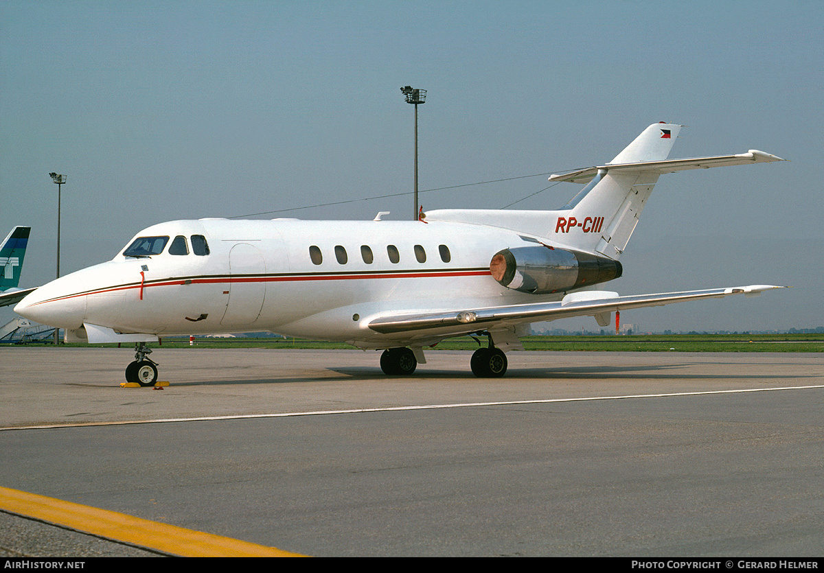 Aircraft Photo of RP-C111 | Hawker Siddeley HS-125-600B | AirHistory.net #296800