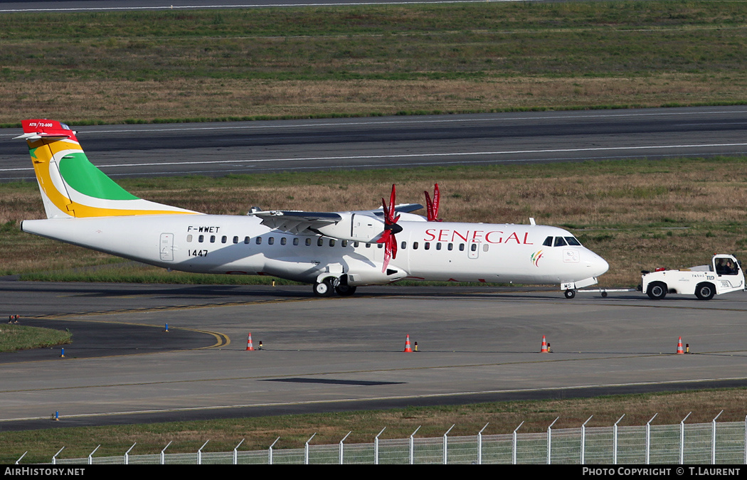 Aircraft Photo of F-WWET | ATR ATR-72-600 (ATR-72-212A) | Air Senegal | AirHistory.net #296819