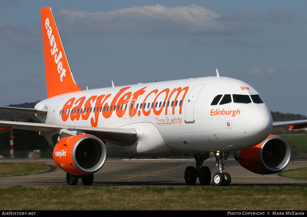 Aircraft Photo of G-EZBM | Airbus A319-111 | EasyJet | AirHistory.net #296837