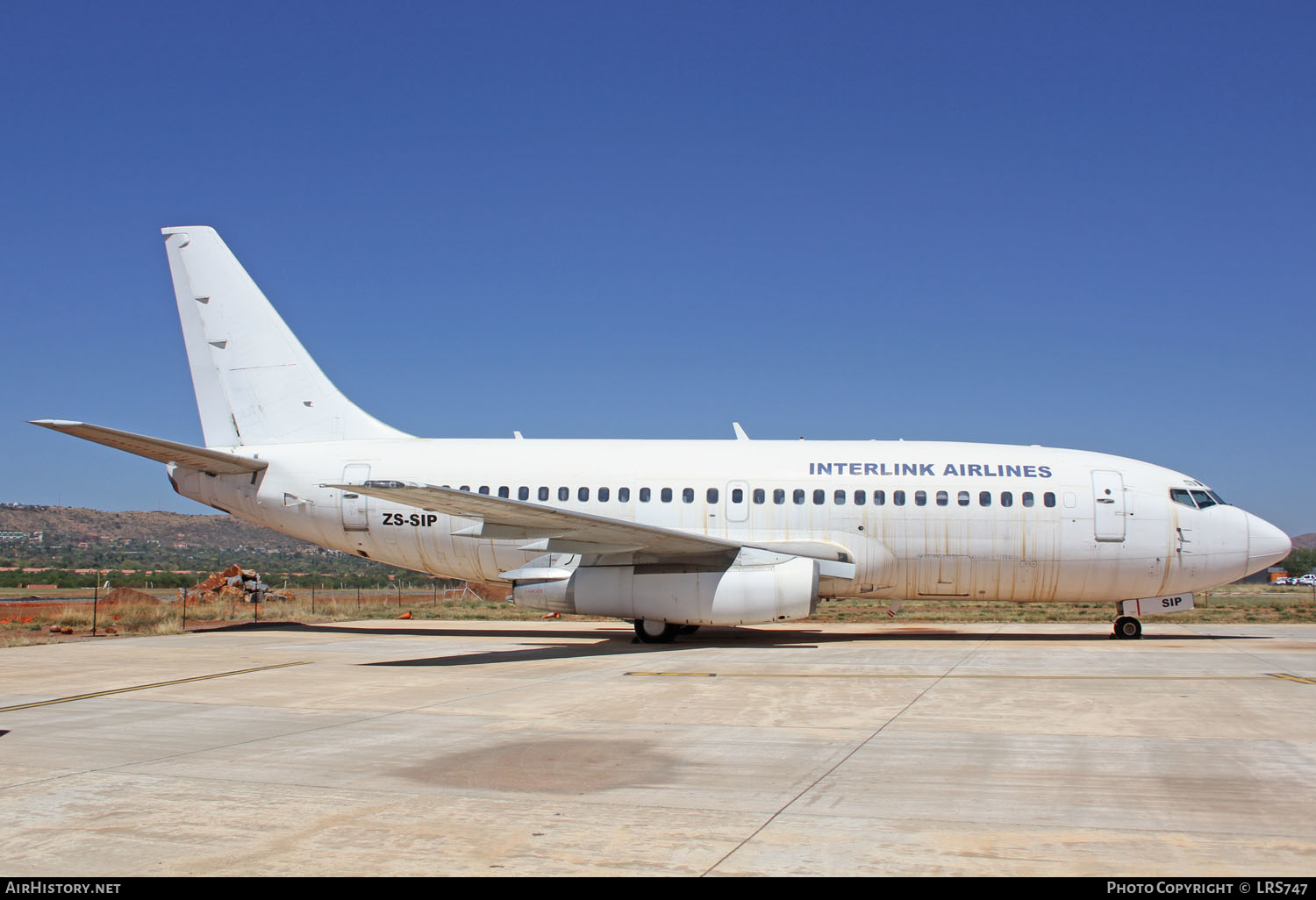 Aircraft Photo of ZS-SIP | Boeing 737-230/Adv | Interlink Airlines | AirHistory.net #296842