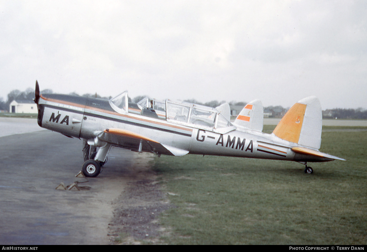 Aircraft Photo of G-AMMA | De Havilland Canada DHC-1 Chipmunk Mk21 | College of Air Training | AirHistory.net #296859