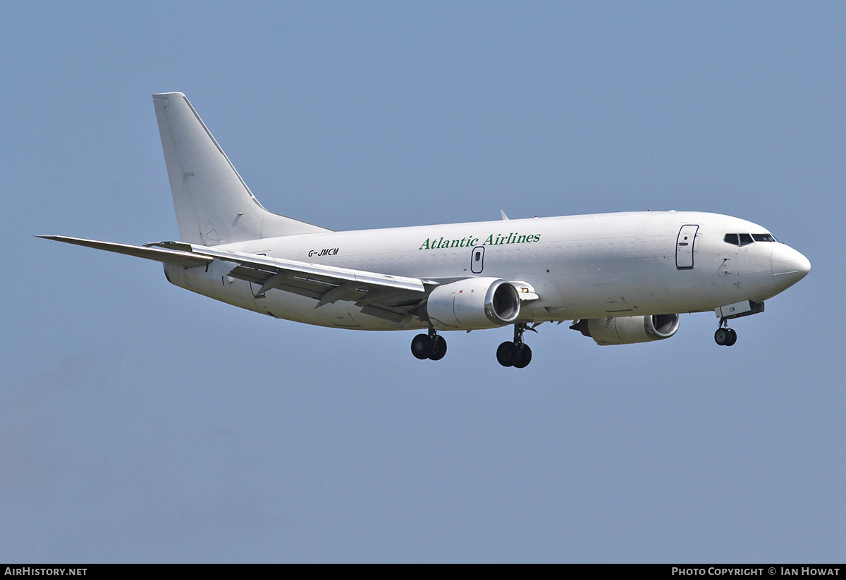 Aircraft Photo of G-JMCM | Boeing 737-3Y0(SF) | Atlantic Airlines | AirHistory.net #296863