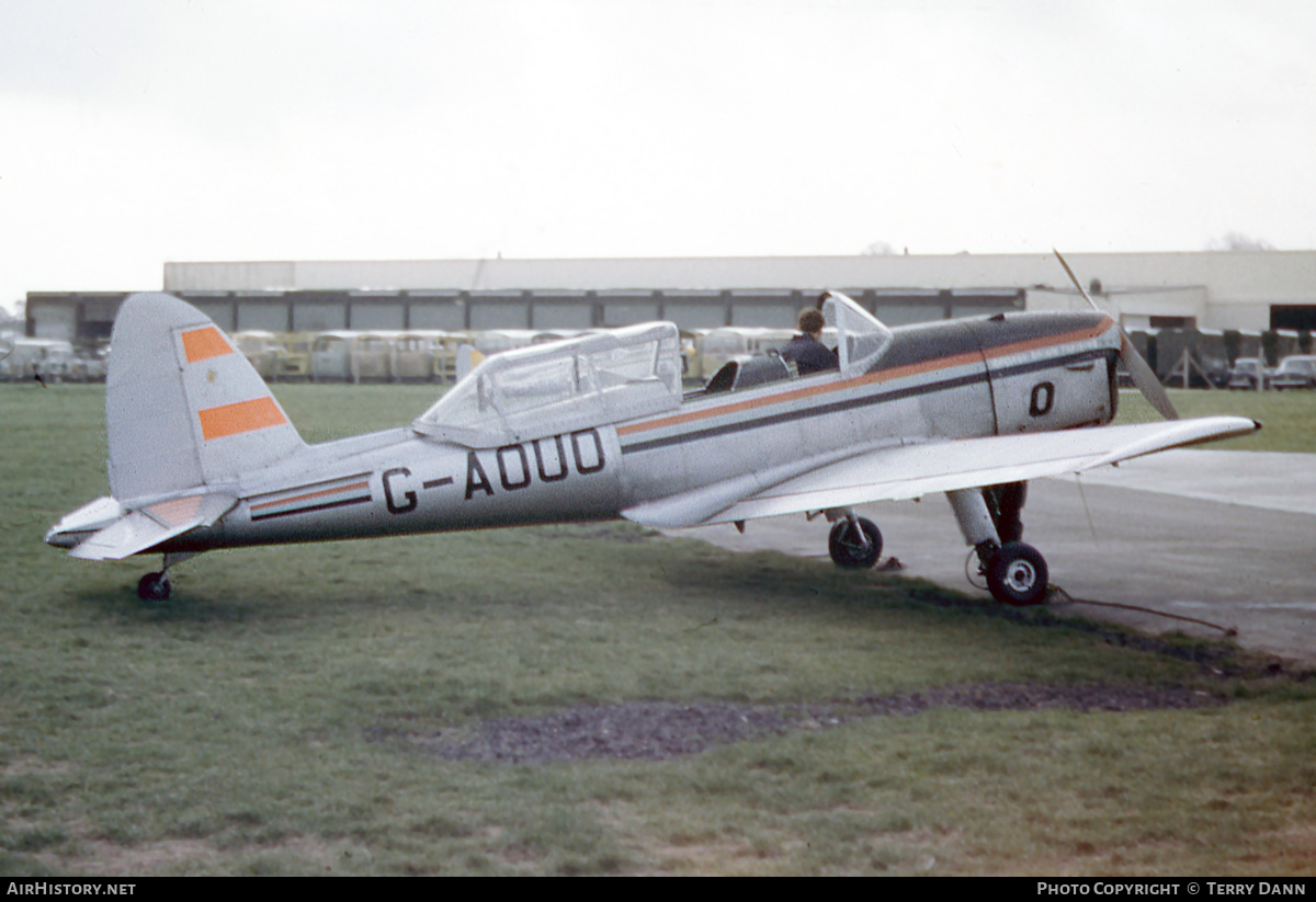 Aircraft Photo of G-AOUO | De Havilland Canada DHC-1 Chipmunk Mk22 | College of Air Training | AirHistory.net #296864