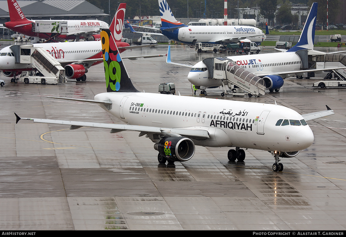 Aircraft Photo of 5A-ONK | Airbus A320-214 | Afriqiyah Airways | AirHistory.net #296877