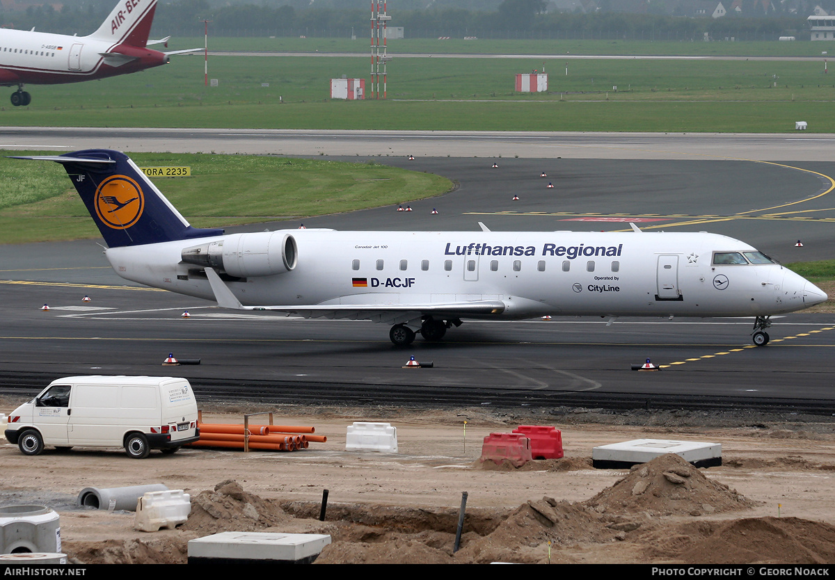 Aircraft Photo of D-ACJF | Bombardier CRJ-100LR (CL-600-2B19) | Lufthansa Regional | AirHistory.net #296883