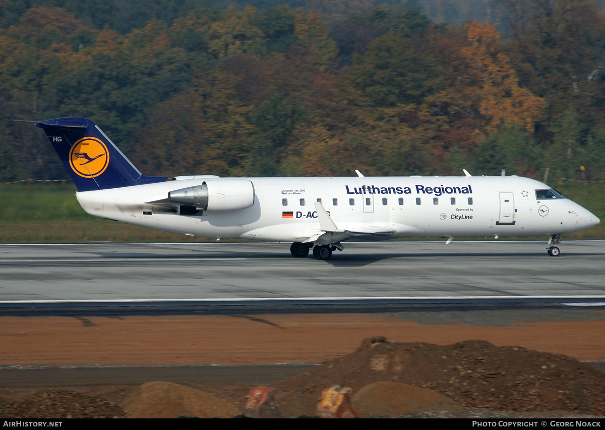 Aircraft Photo of D-ACHG | Bombardier CRJ-200LR (CL-600-2B19) | Lufthansa Regional | AirHistory.net #296888