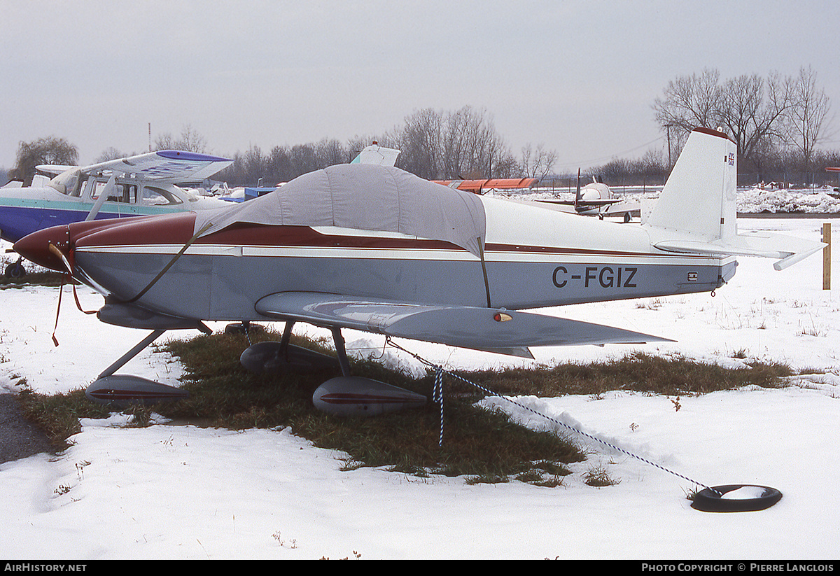 Aircraft Photo of C-FGIZ | Van's RV-6A | AirHistory.net #296892