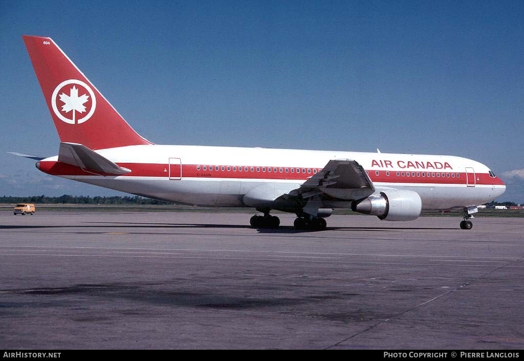 Aircraft Photo of C-GAUN | Boeing 767-233 | Air Canada | AirHistory.net #296896