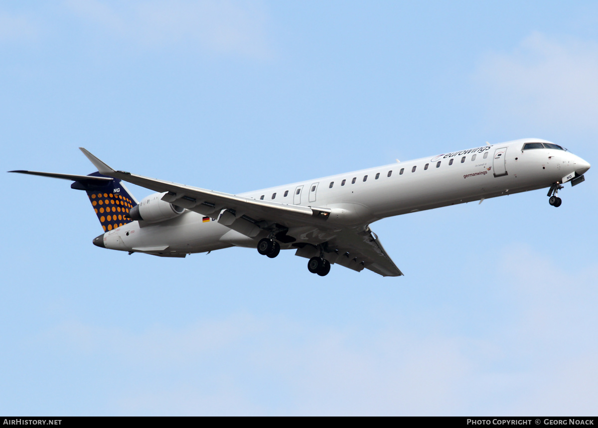 Aircraft Photo of D-ACNG | Bombardier CRJ-900LR NG (CL-600-2D24) | Eurowings | AirHistory.net #296897