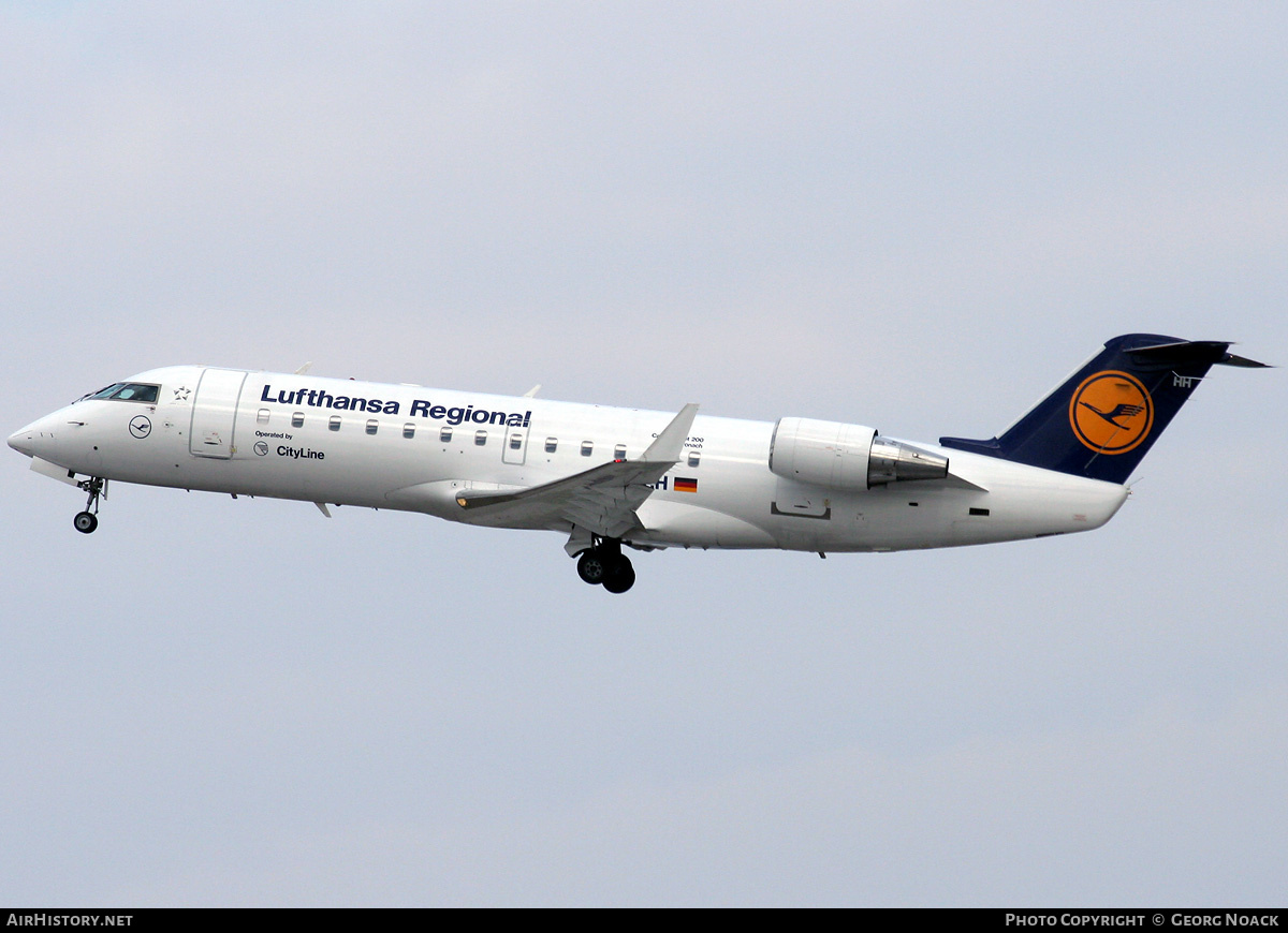 Aircraft Photo of D-ACHH | Bombardier CRJ-200LR (CL-600-2B19) | Lufthansa Regional | AirHistory.net #296903