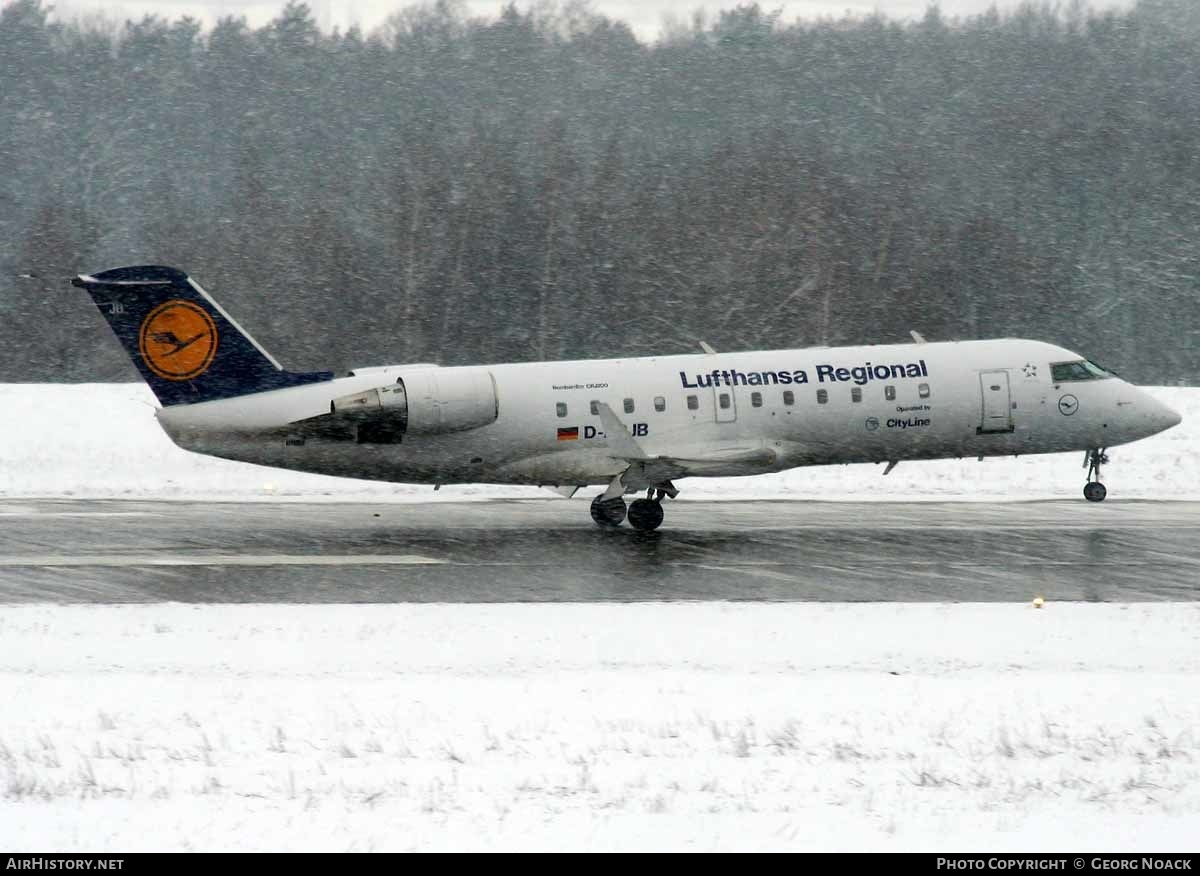Aircraft Photo of D-ACJB | Canadair CRJ-100LR (CL-600-2B19) | Lufthansa Regional | AirHistory.net #296909