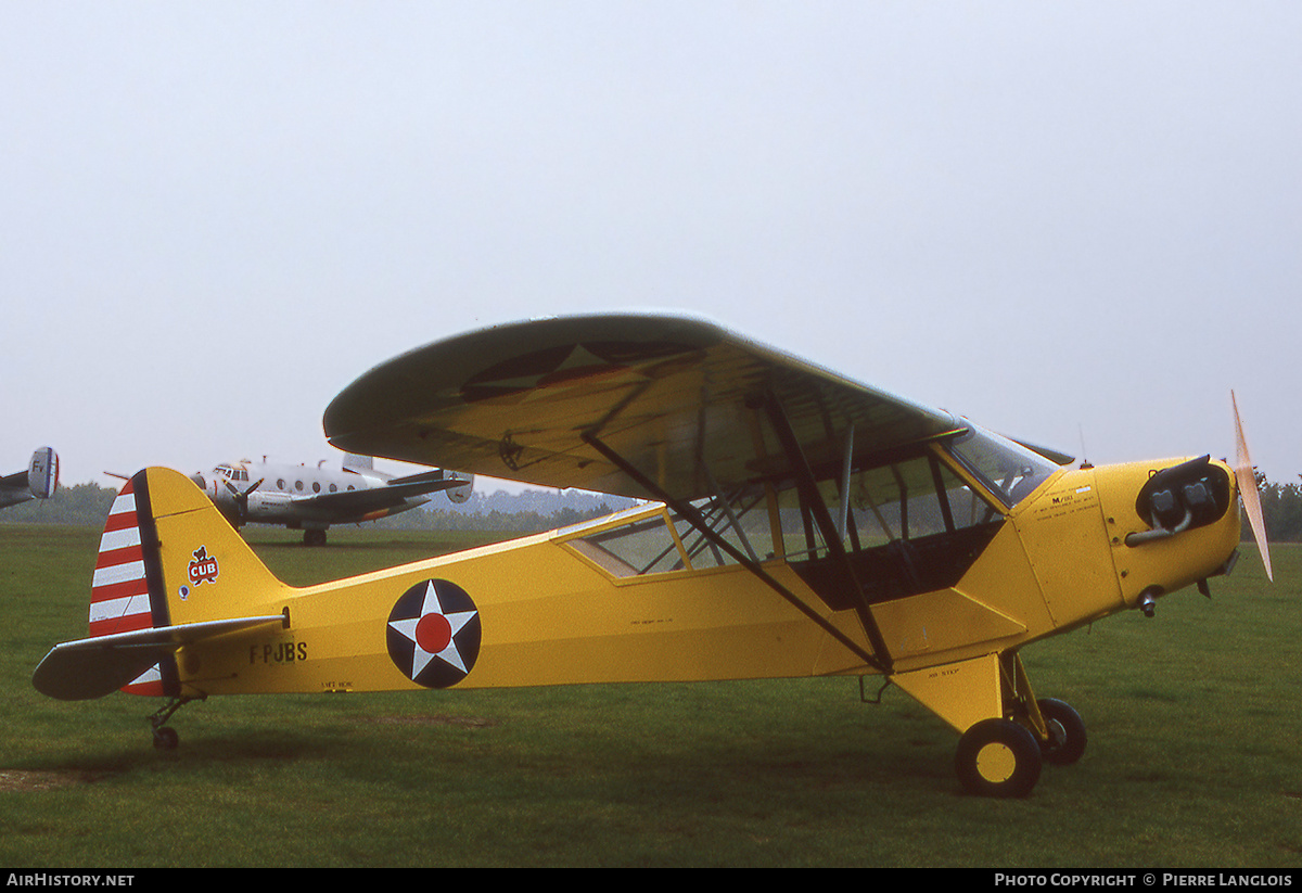 Aircraft Photo of F-PJBS | Wag-Aero J3 Copy Cub | USA - Air Force | AirHistory.net #296912