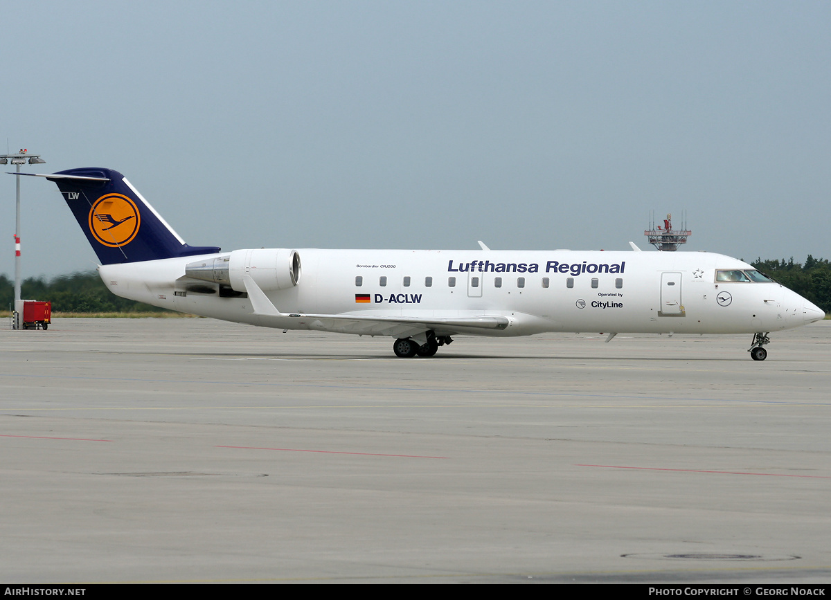Aircraft Photo of D-ACLW | Canadair CRJ-200LR (CL-600-2B19) | Lufthansa Regional | AirHistory.net #296913