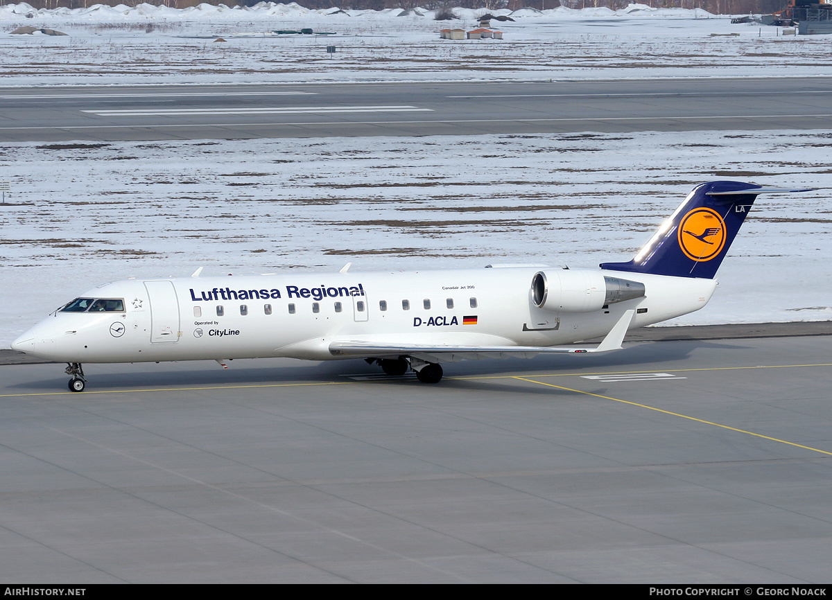 Aircraft Photo of D-ACLA | Canadair CRJ-100LR (CL-600-2B19) | Lufthansa Regional | AirHistory.net #296918