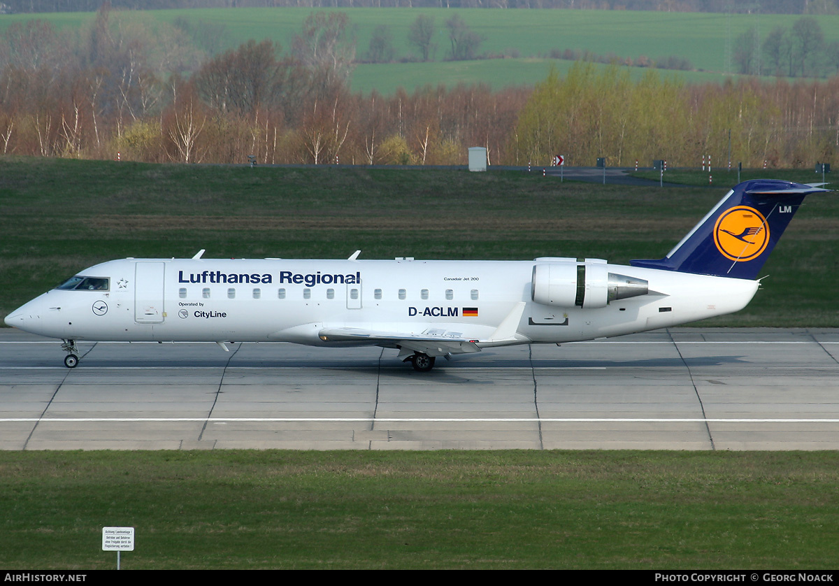 Aircraft Photo of D-ACLM | Canadair CRJ-100ER (CL-600-2B19) | Lufthansa Regional | AirHistory.net #296937