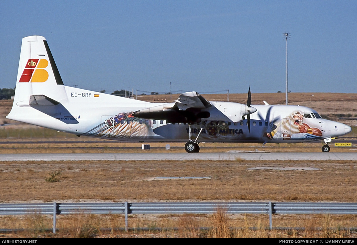 Aircraft Photo of EC-GRY | Fokker 50 | Iberia Regional | AirHistory.net #296941