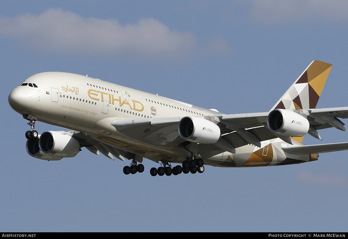 Aircraft Photo of A6-APB | Airbus A380-861 | Etihad Airways | AirHistory.net #296944