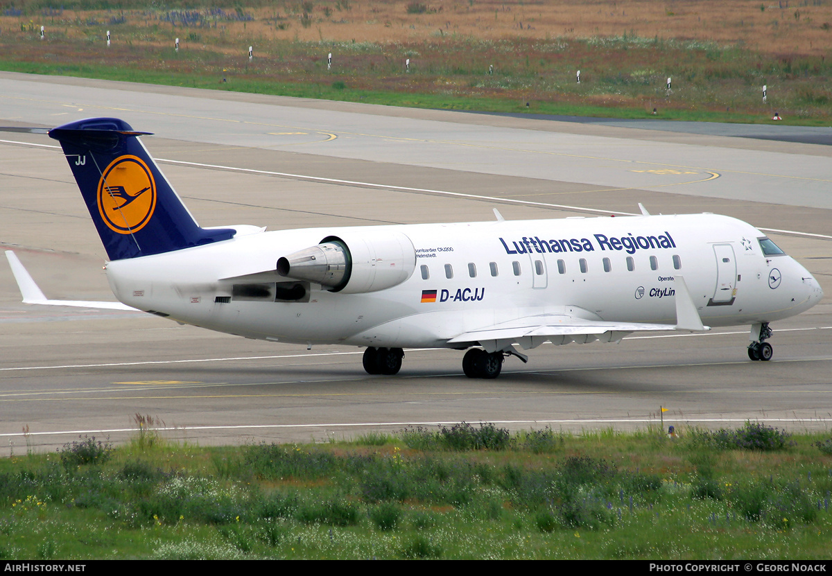 Aircraft Photo of D-ACJJ | Bombardier CRJ-100LR (CL-600-2B19) | Lufthansa Regional | AirHistory.net #296946