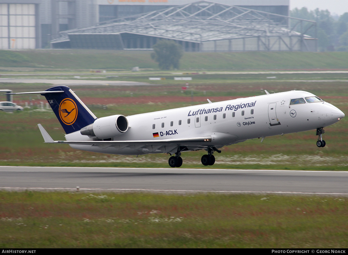 Aircraft Photo of D-ACLK | Canadair CRJ-100ER (CL-600-2B19) | Lufthansa Regional | AirHistory.net #296952