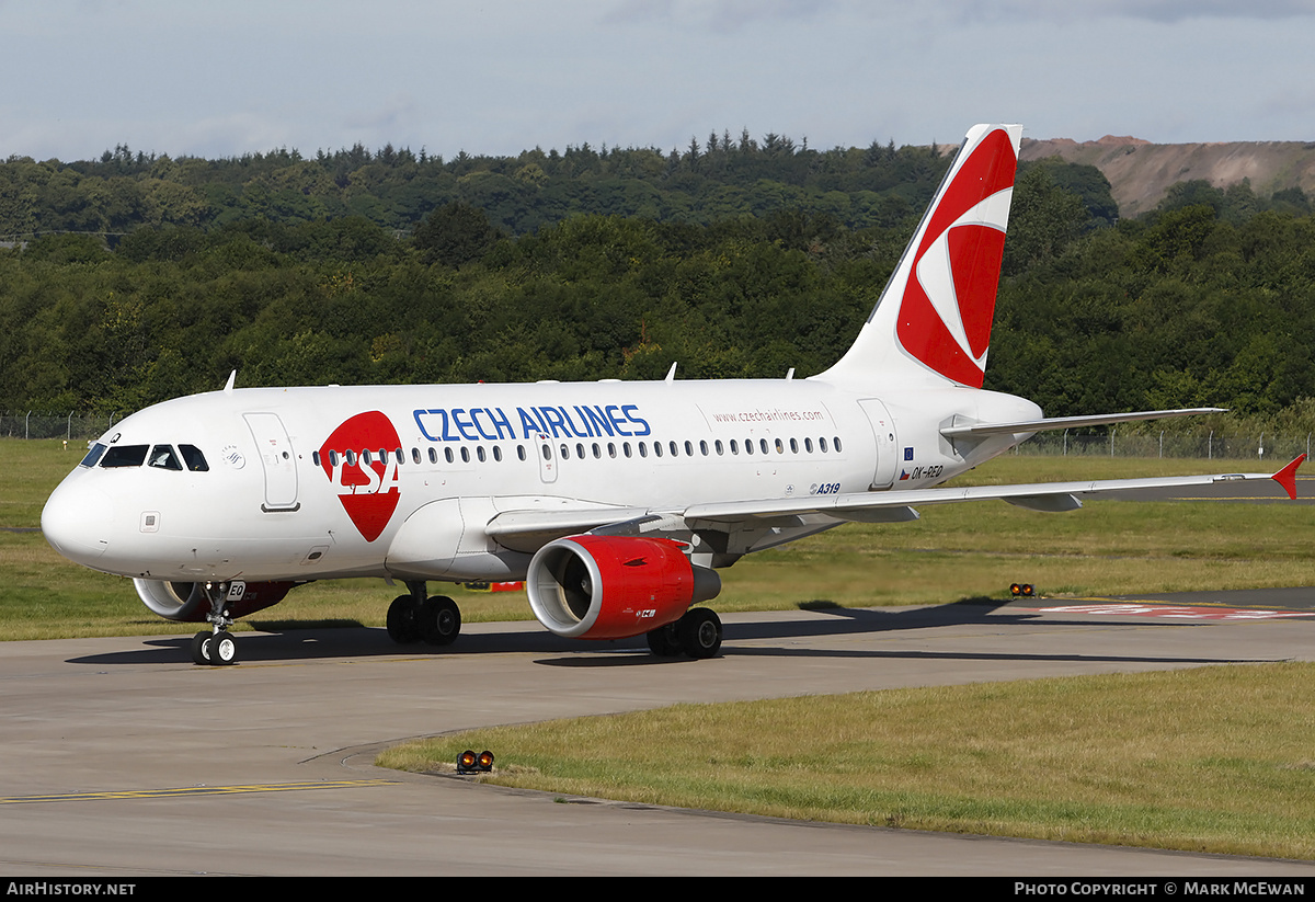Aircraft Photo of OK-REQ | Airbus A319-112 | ČSA - Czech Airlines | AirHistory.net #296972