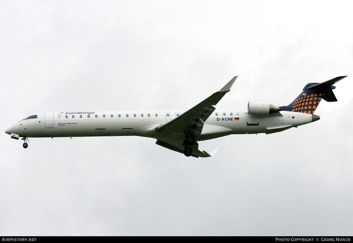 Aircraft Photo of D-ACNE | Bombardier CRJ-900 (CL-600-2D24) | Eurowings | AirHistory.net #296973
