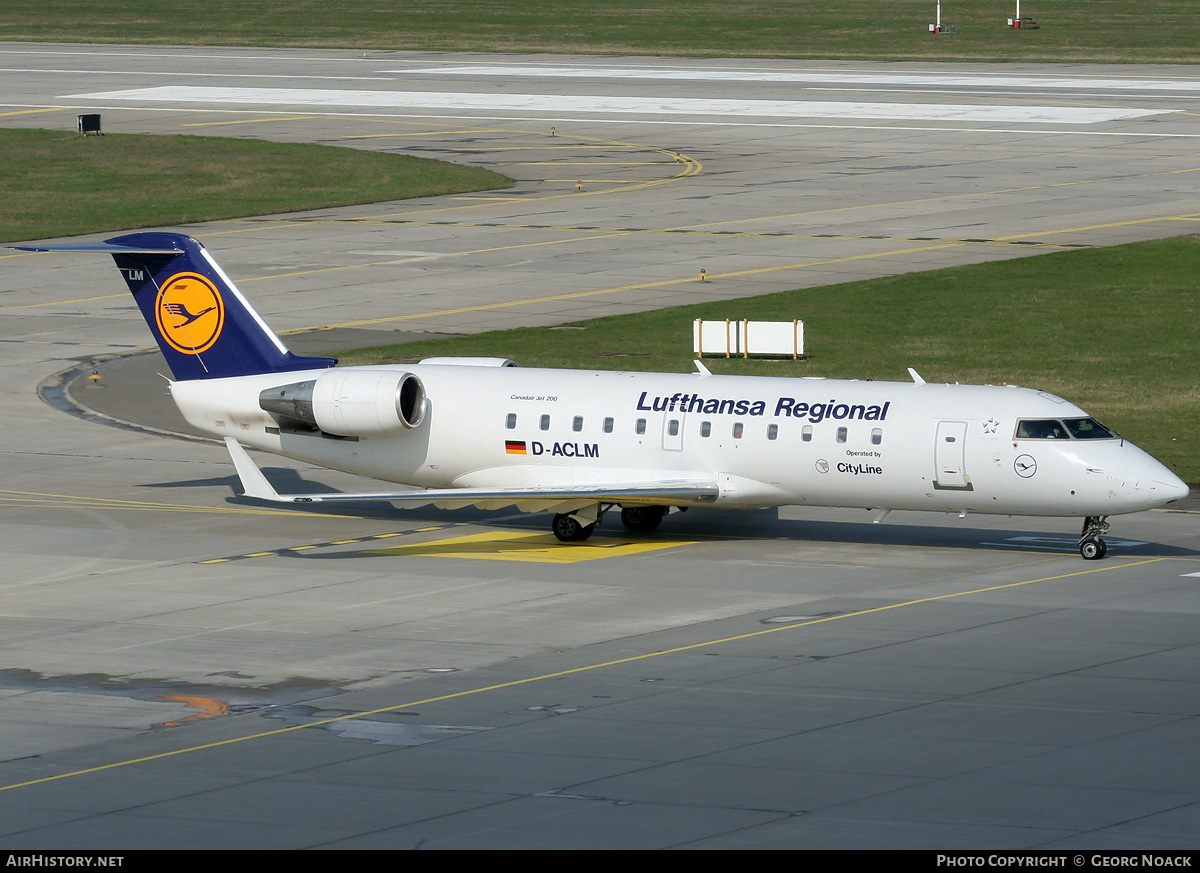 Aircraft Photo of D-ACLM | Canadair CRJ-100ER (CL-600-2B19) | Lufthansa Regional | AirHistory.net #296975