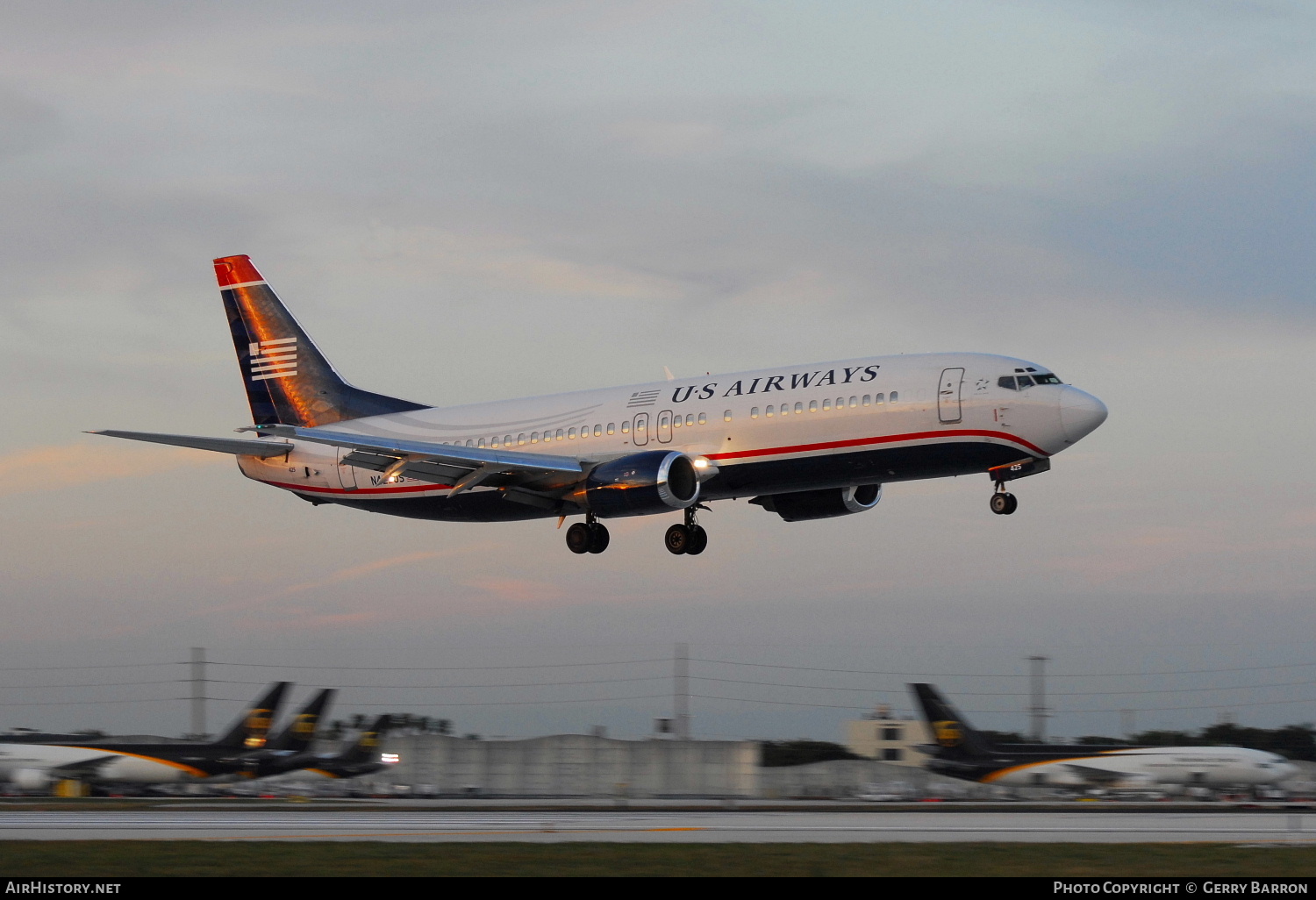 Aircraft Photo of N425US | Boeing 737-401 | US Airways | AirHistory.net #296986