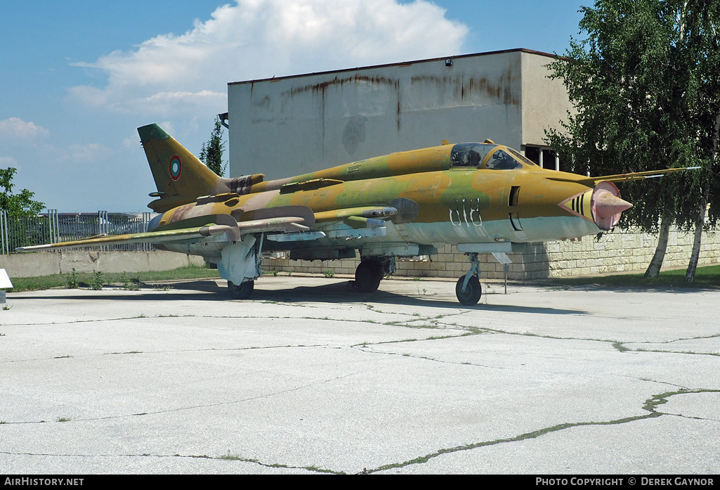 Aircraft Photo of 818 | Sukhoi Su-22M4 | Bulgaria - Air Force | AirHistory.net #296991