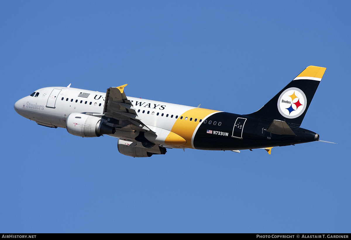 Aircraft Photo of N733UW | Airbus A319-112 | US Airways | AirHistory.net #297034
